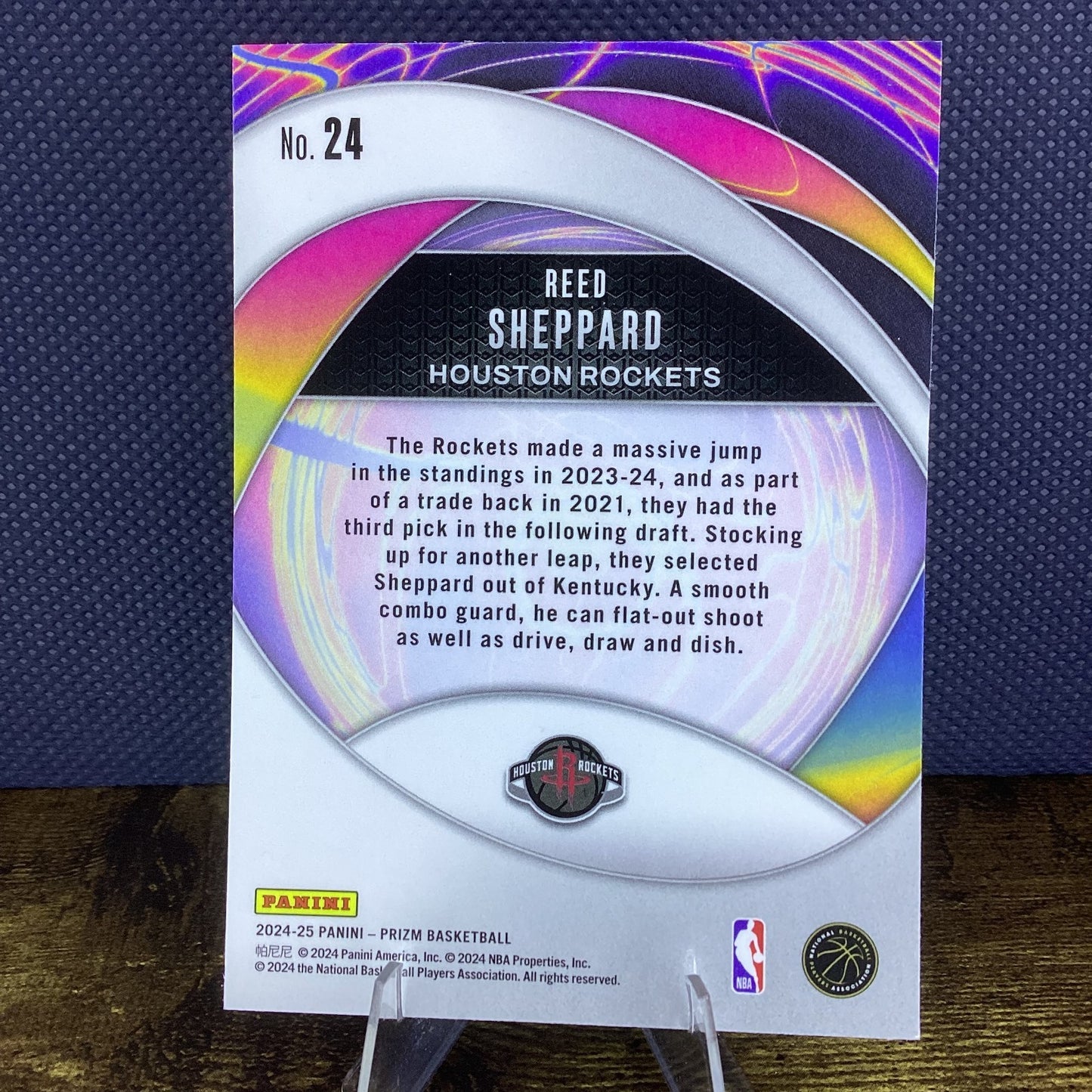 2024-25 Panini Prizm - Instant Impact Reed Sheppard #24 (RC)