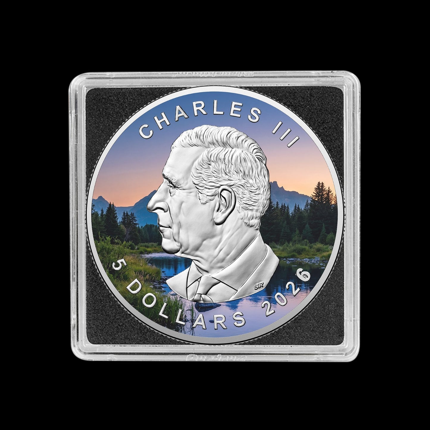 2026 Canada 1 oz Silver Maple Leaf Earth Coin | .9999 Pure Silver BU 500 Mintage