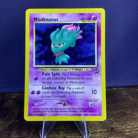 Pokemon - Misdreavus  Black Star Promo # 39 NM 1995-2001 #39