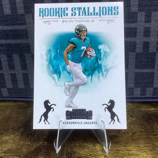 Brian Thomas Jr. - 2024 Panini Contenders- Rookie Stallions (RC)