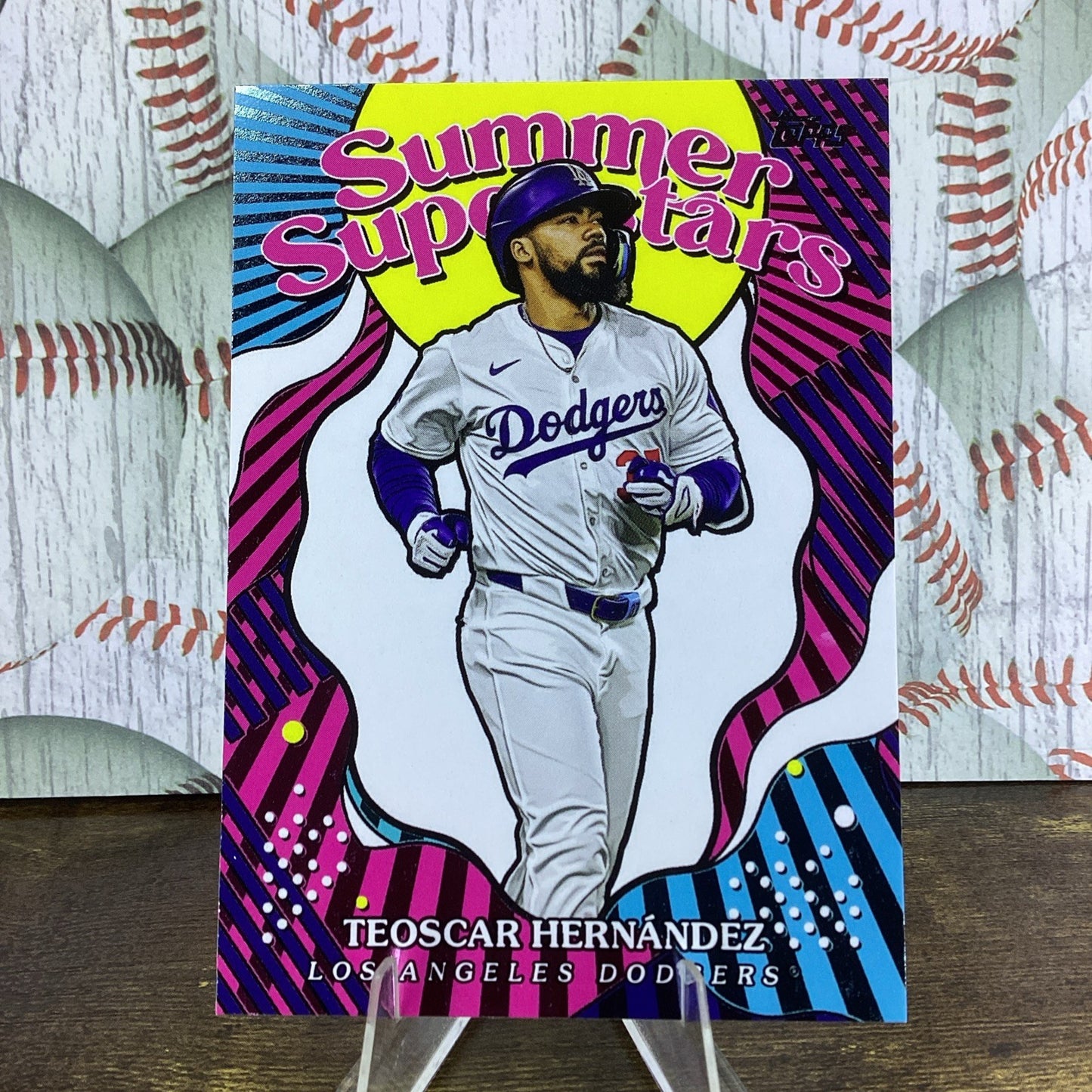 2025 Topps Series 2 Teoscar Hernandez Summer Superstars #SS-22 Dodgers