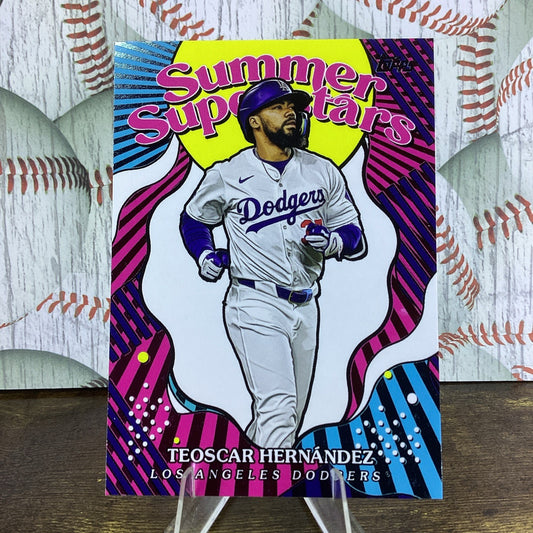 2025 Topps Series 2 Teoscar Hernandez Summer Superstars #SS-22 Dodgers