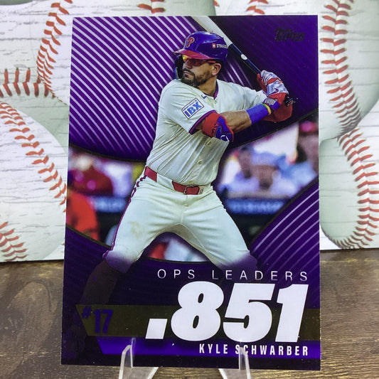 2025 Topps Series 2 - Ops Best Kyle Schwarber #OPS-17