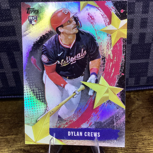 2025 Topps Baseball RC Stars Of MLB #SMLB-30  Dylan Crews National RC #SLMB-30