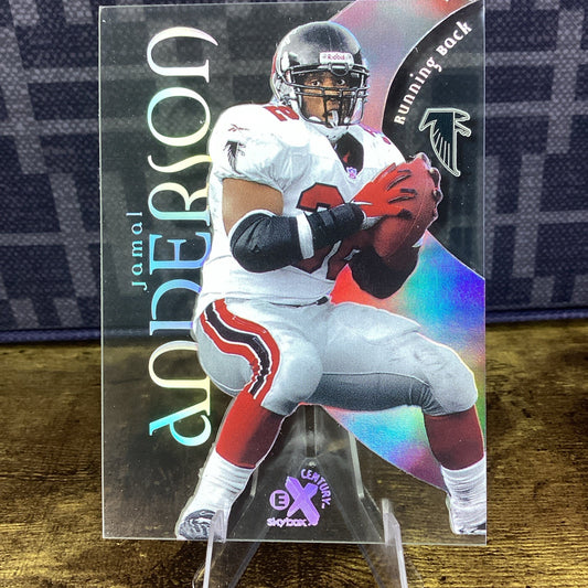 #14 Jamal Anderson - Atlanta Falcons 1999 Skybox EX Century Football