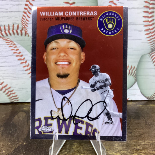 2023 Topps Chrome Platinum Anniversary - William Contreras #225