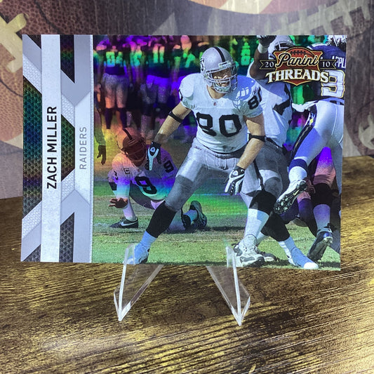 2010 Panini Threads - Zach Miller #109