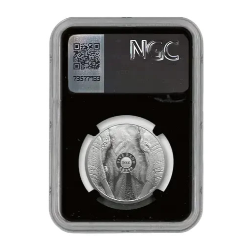 2024 1 oz South African Big 5 III Elephant NGC MS70 First Releases