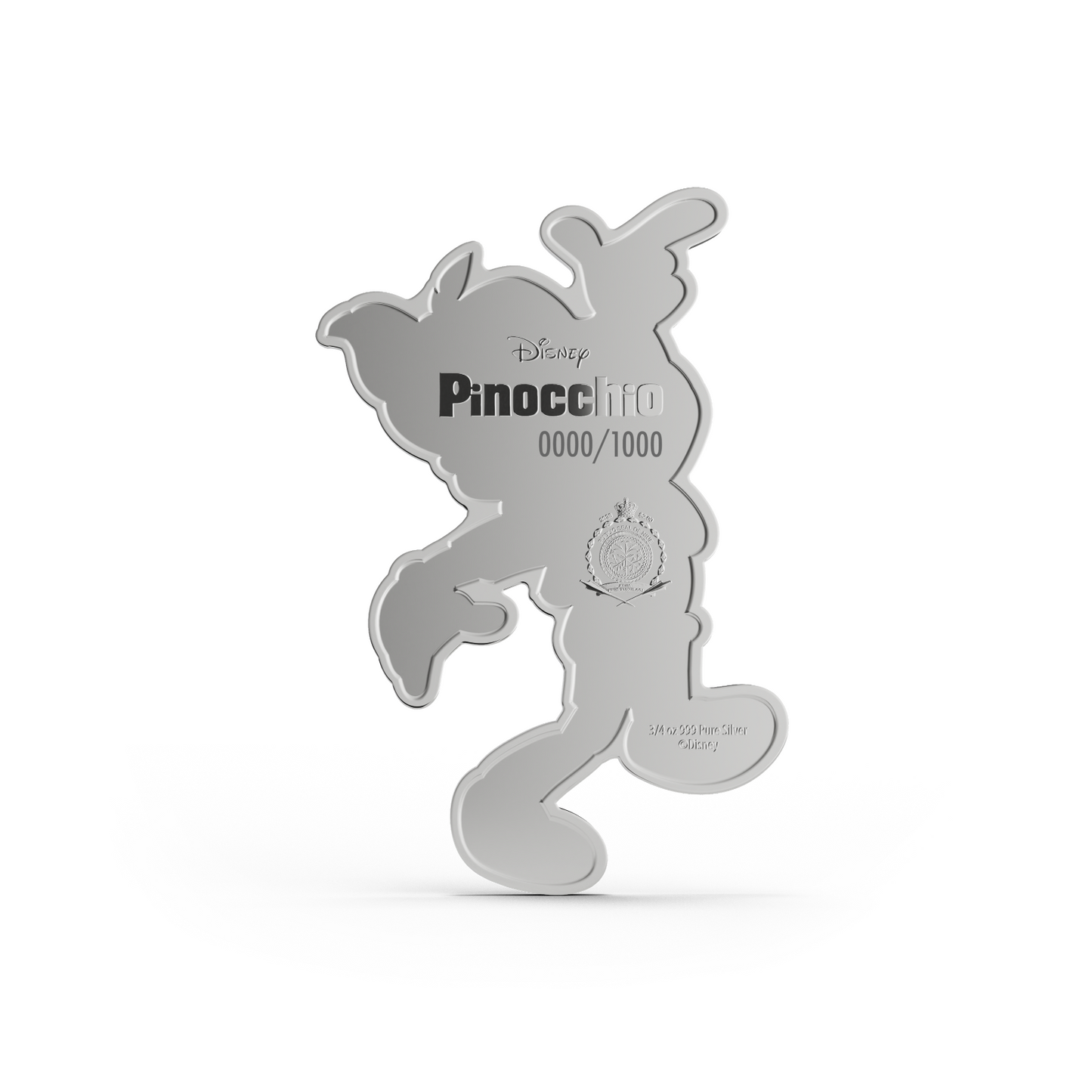 2026 Agoro Disney Pinocchio 3/4oz Silver Coin + 5g Silver Foil Boxed Set NEW