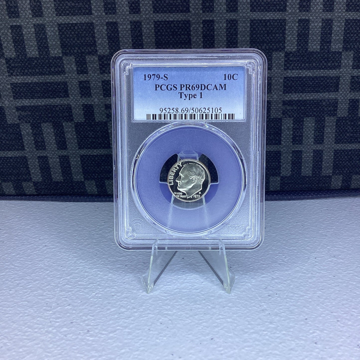 1979-S PCGS PR69DCAM ROOSEVELT CLAD DIME - TYPE 1