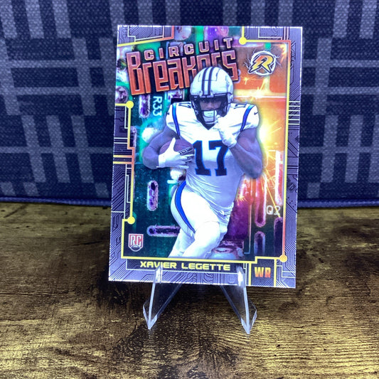 2025 TOPPS RESURGENCE XAVIER LEGETTE #CB-5 CARD PANTHERS RC CIRCUIT BREAKERS