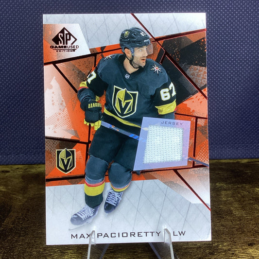 Max Pacioretty 2022-23 SP Game Used Jersey White Patch #88 Vegas Knights