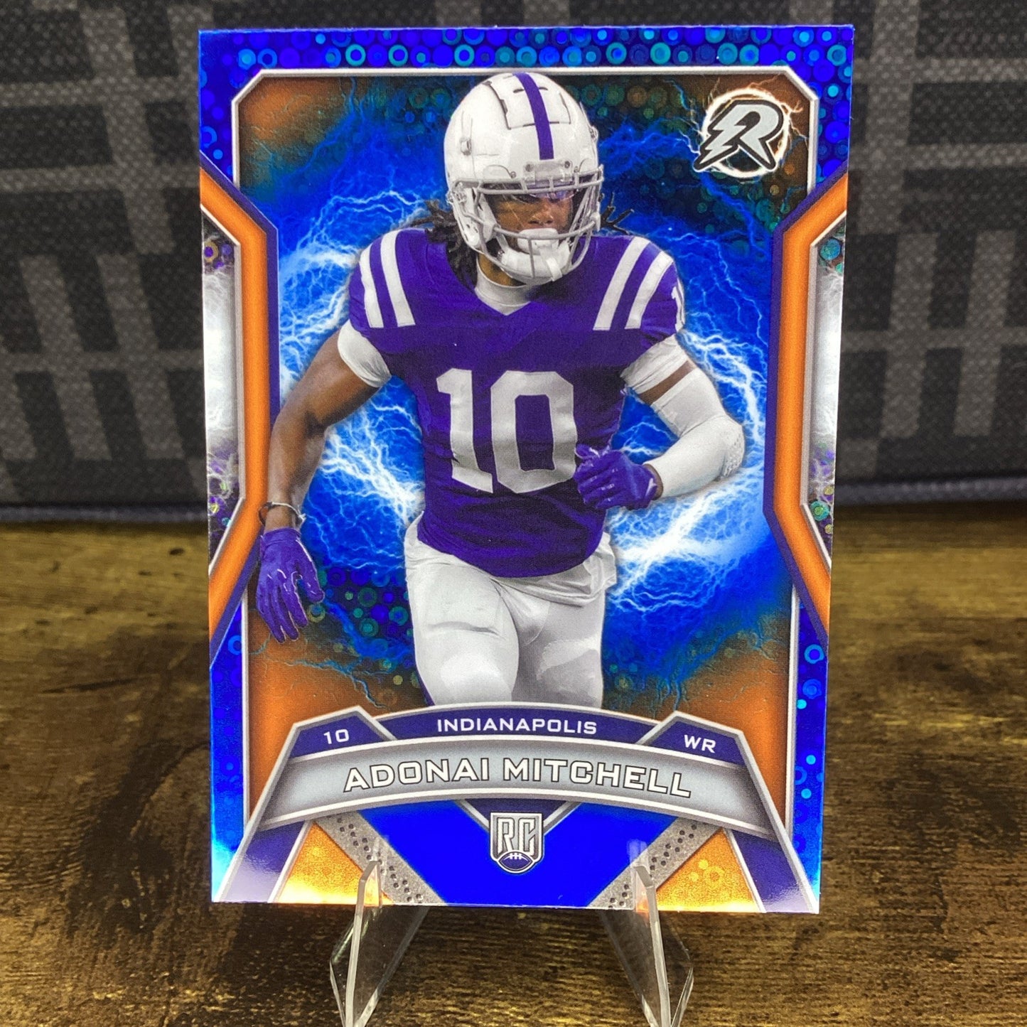 2024-25 Topps Resurgence #139 Adonai Mitchell Blue Orange Disco Rookie Colts RC