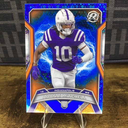 2024-25 Topps Resurgence #139 Adonai Mitchell Blue Orange Disco Rookie Colts RC
