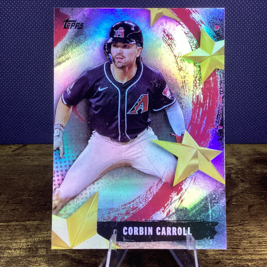 2025 Topps Series One Stars of MLB Corbin Carroll Insert