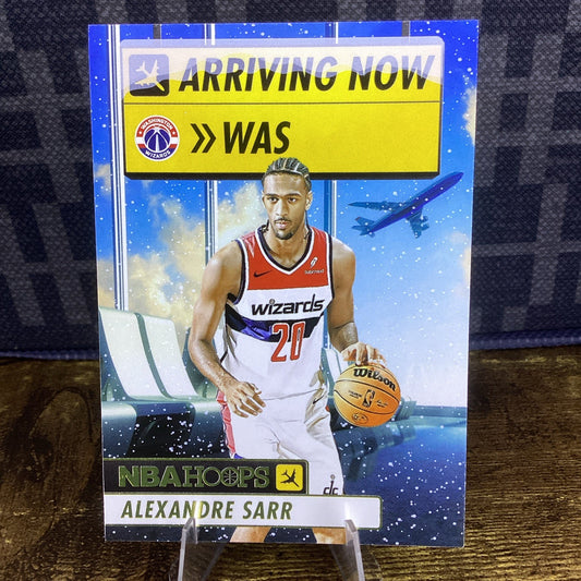 2024-25 Panini Hoops #23 Arriving Now Alexandre Sarr Winter