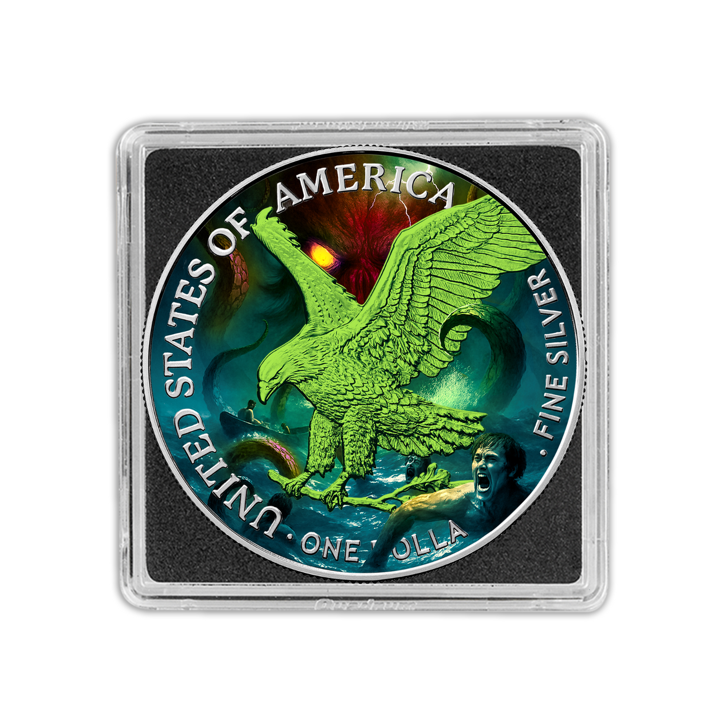2025 U.S. Eagle Cthulhu Edition 1 oz Silver Coin /249