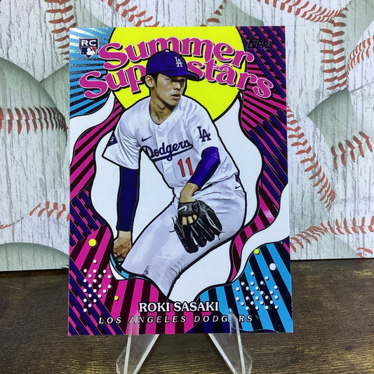 2025 Top Series 2 Roki Sasaki Summer Superstars LA Dodgers RC
