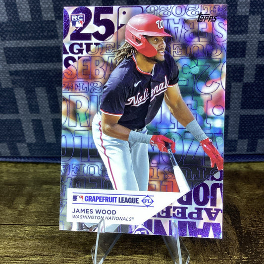 2025 Topps Series 1 #TG-18 James Wood Grapefruit League RC Rookie