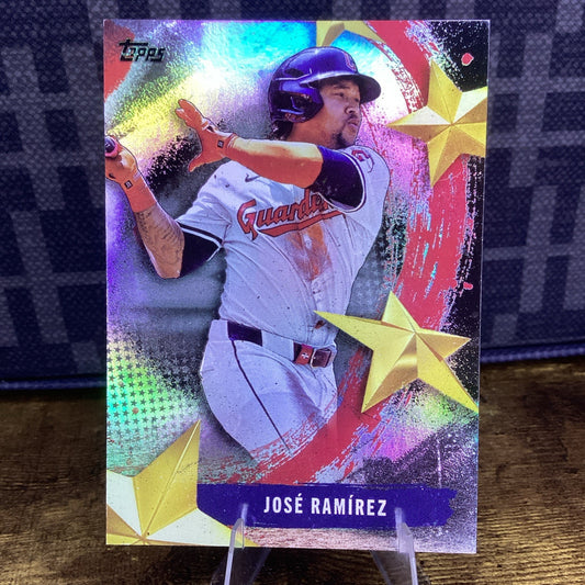 2025 Topps Series 1 JOSE RAMIREZ Stars Of MLB GUARDIANS #SMLB-20