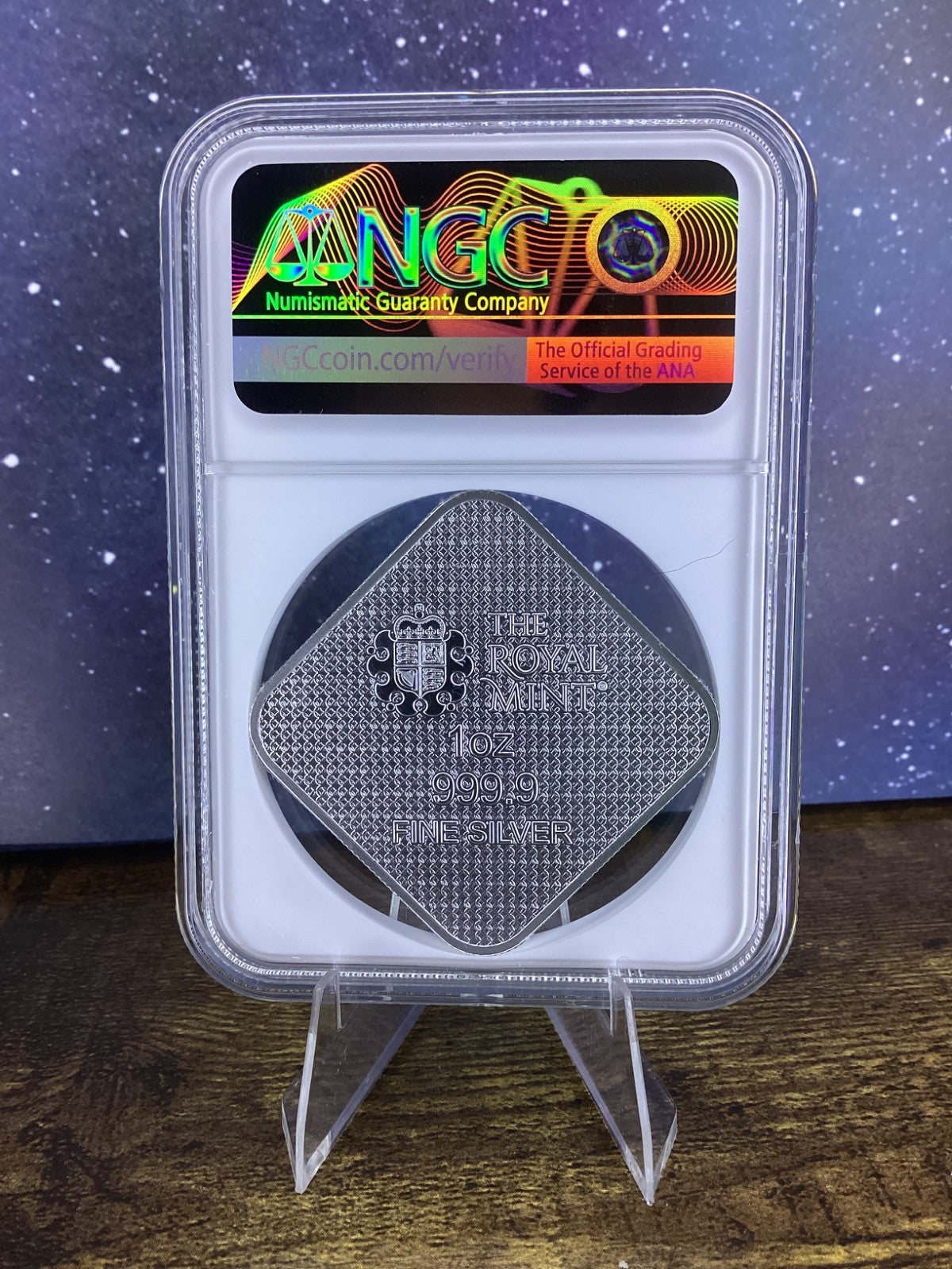 2025 Queen’s Beasts COMPLETER 1 oz Silver Bar NGC MS70 Great Britain Silver