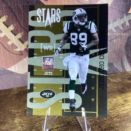 2010 Donruss Elite - Stars Jerricho Cotchery #8 Gold /999