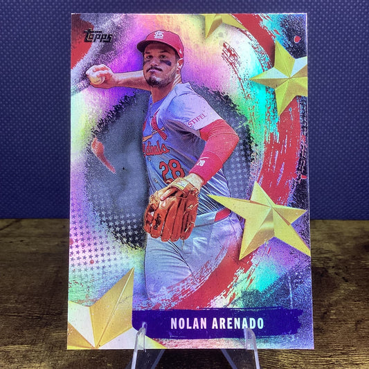 2025 Topps 2025 Topps Series One Stars of MLB Nolan Arenado Insert