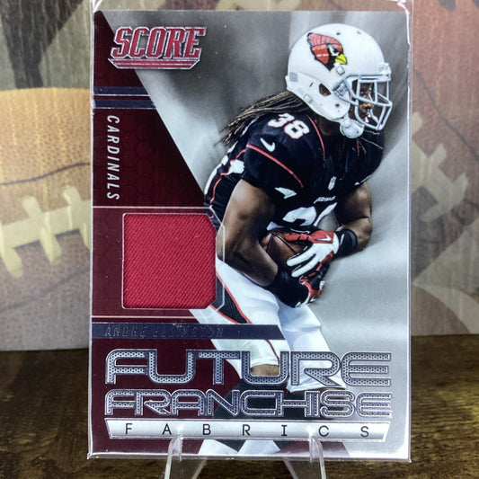 2014 Score Andre Ellington Future Franchise Fabrics Card # FFF-AE Cardinals