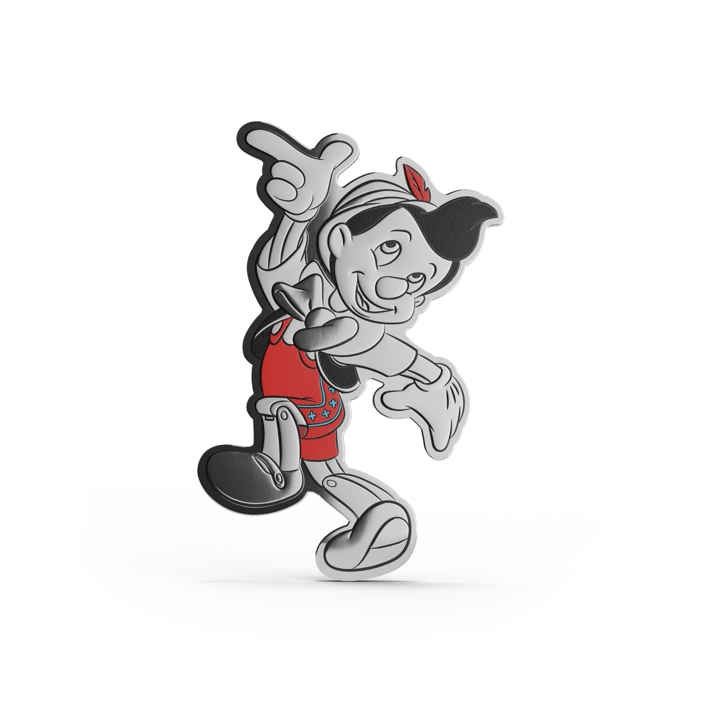2026 Agoro Disney Pinocchio 3/4oz Silver Coin + 5g Silver Foil Boxed Set NEW