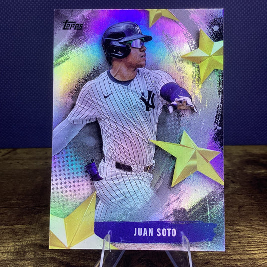 2025 Topps Series One Stars of MLB Juan Soto Insert
