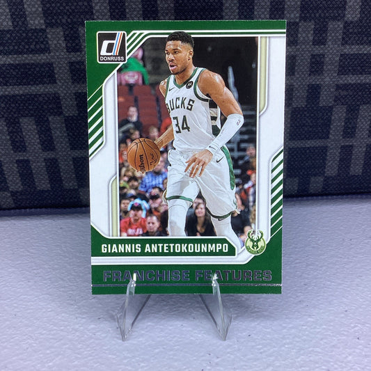 2024-25 Donruss #3 Giannis Antetokounmpo Franchise Features