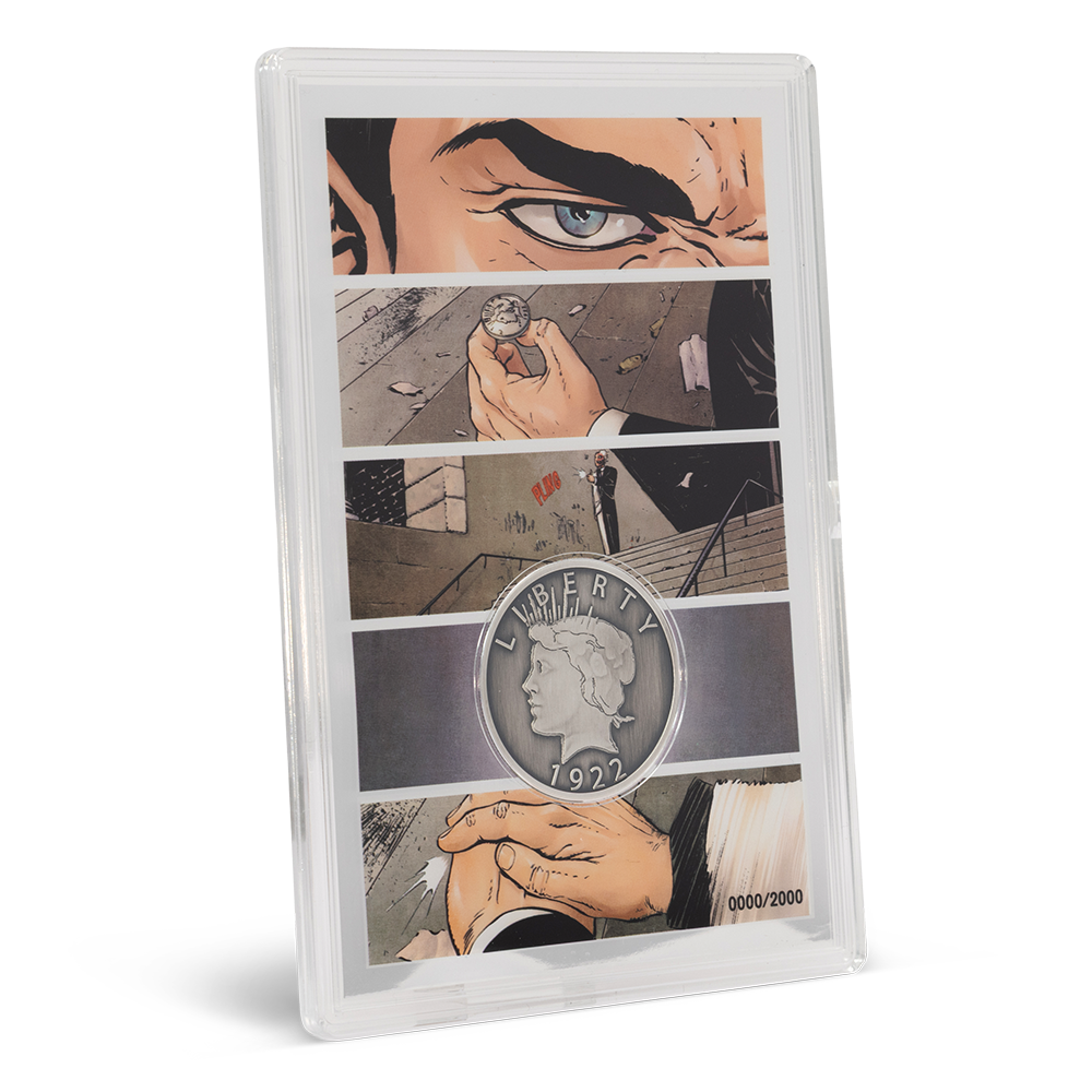 2026 Agoro Two Face's Coin Batman DC Comics Collectible Silver Set Mint 2000