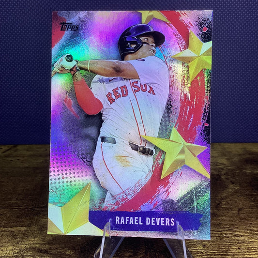 2025 Topps Series One Stars of MLB Rafael Devers Insert