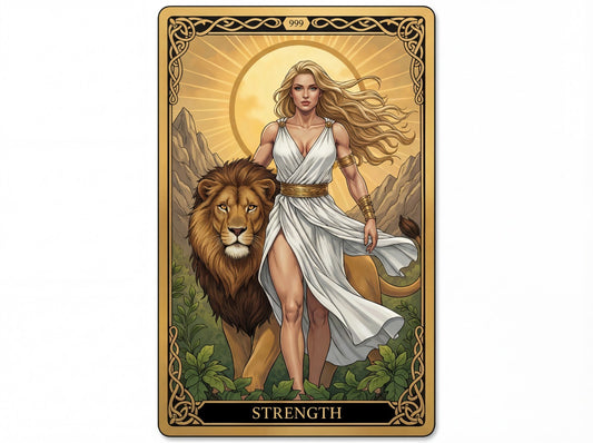 Torocard Strength Colorized 1 oz Copper Card /999