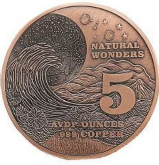 2026 5oz Monument Valley Colorized Copper in Capsule