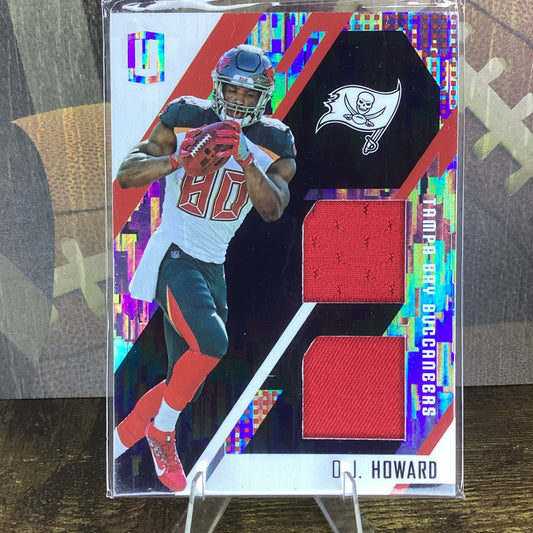 2017 Panini Unparalleled O.J. Howard Bucs Rookie Stitches Dual Jersey /199