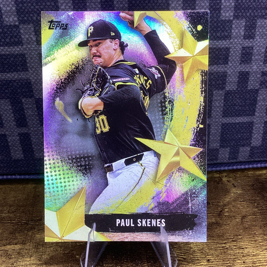 2025 Topps Series 1 Stars Of MLB Paul Skenes Pittsburgh Pirates SMLB-27