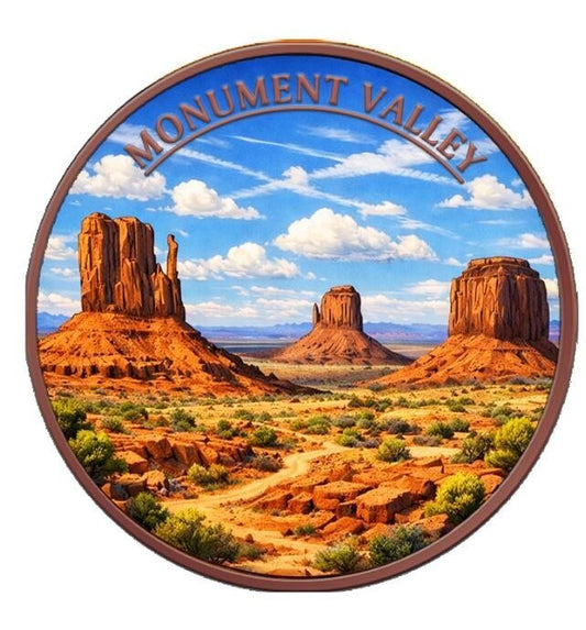 2026 5oz Monument Valley Colorized Copper in Capsule
