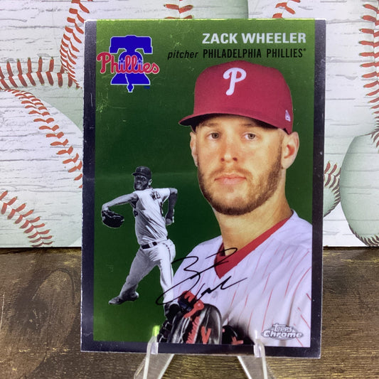 2023 Topps Chrome Platinum Anniversary - Zack Wheeler #379
