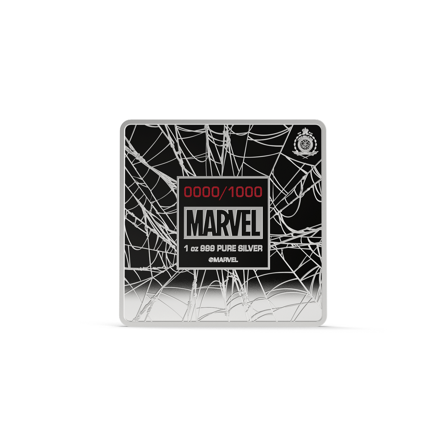 2025 Agoro Marvel  Spider-Man Iconic Moments Spider-Man Finds Strength 1oz Silve