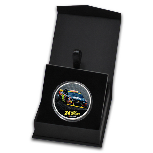 NASCAR Jeff Gordon Colorized 1 oz Silver Round 2026 – .999 Fine 2500 Mintage