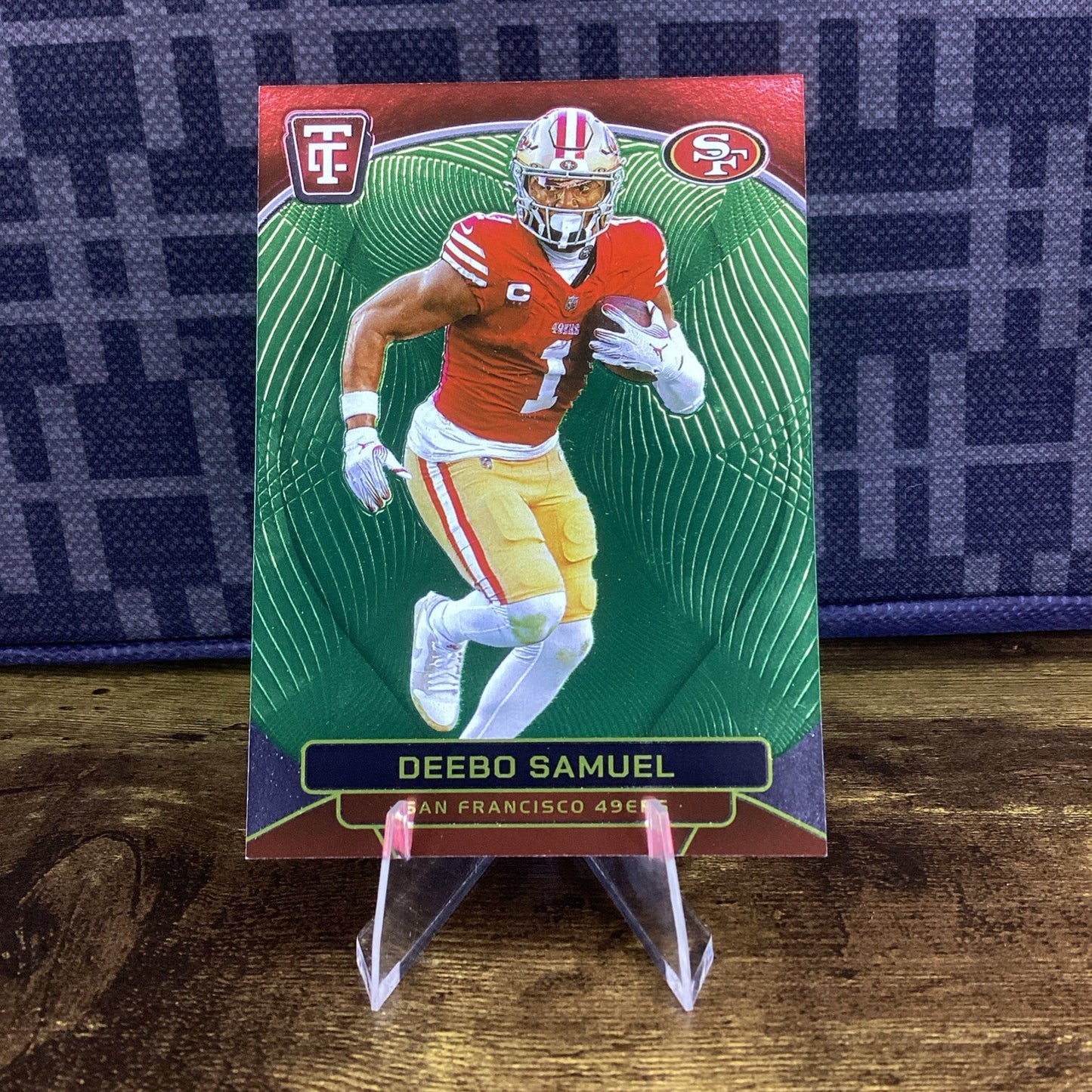 2024 Panini NFL Totally Certified #82 Deebo Samuel Green Mirror 40/99