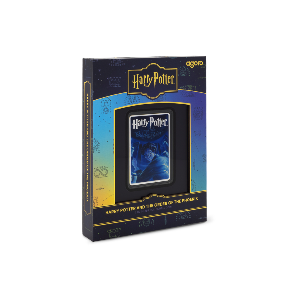 2025 Niue Harry Potter and the Order of the Phoenix Book Cover 2 oz Silver Coin