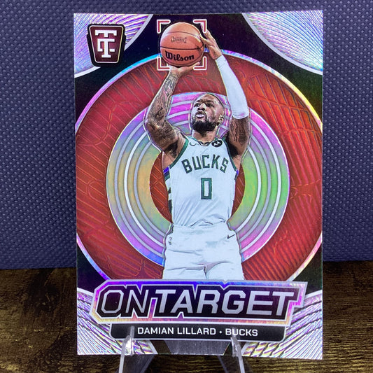 2024-25 Panini Totally Certified - On Target Damian Lillard #5 Mirror