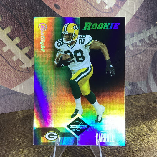 2004 Leaf Limited Rookie Spotlight Silver /50 Ahmad Carroll #151 Rookie RC