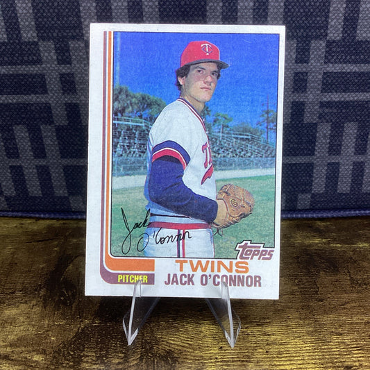 1982 Topps - Jack O'Connor #353 Minnesota Twins