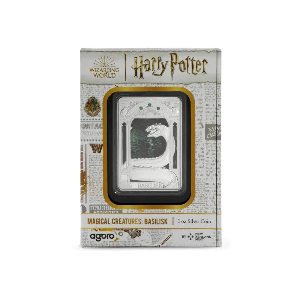 2025 HARRY POTTER Magical Creatures – Basilisk 1 Oz Silver Coin
