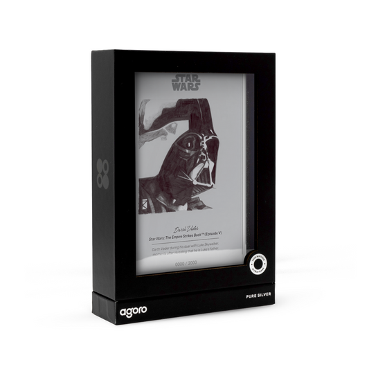 2026 Agoro Niue Star Wars™ Sketch Art - Darth Vader™ 5g .999 Silver Foil NEW
