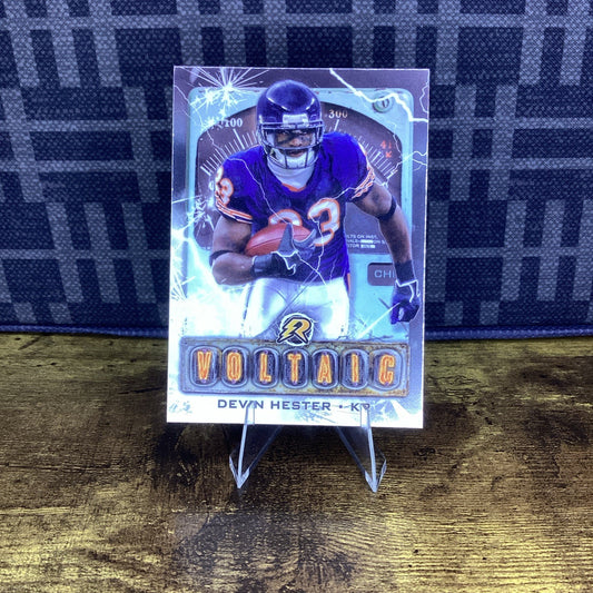 2024 TOPPS RESURGENCE FOOTBALL VOLTAIC DEVIN HESTER CHICAGO BEARS
