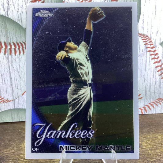 2010 Topps Baseball Mickey Mantle Card #7 New York Yankees Hall Of Famer